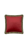 HALO FRINGED  VELVET CUSHIONS