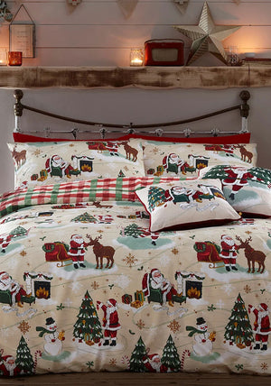 JOLLY SANTA CHRISTMAS DUVET