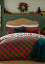 NATHALIE FESTIVE BOWS PRINTED DC BERRY