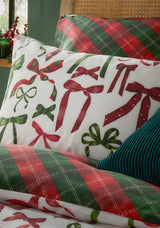 NATHALIE FESTIVE BOWS PRINTED DC BERRY