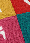NOEL LOOP 45 X 45 FEATHER CUSHION MULTI