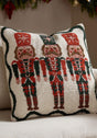 NUTCRACKER TRIO 45 X 45 FEATHER CUSHION MULTI