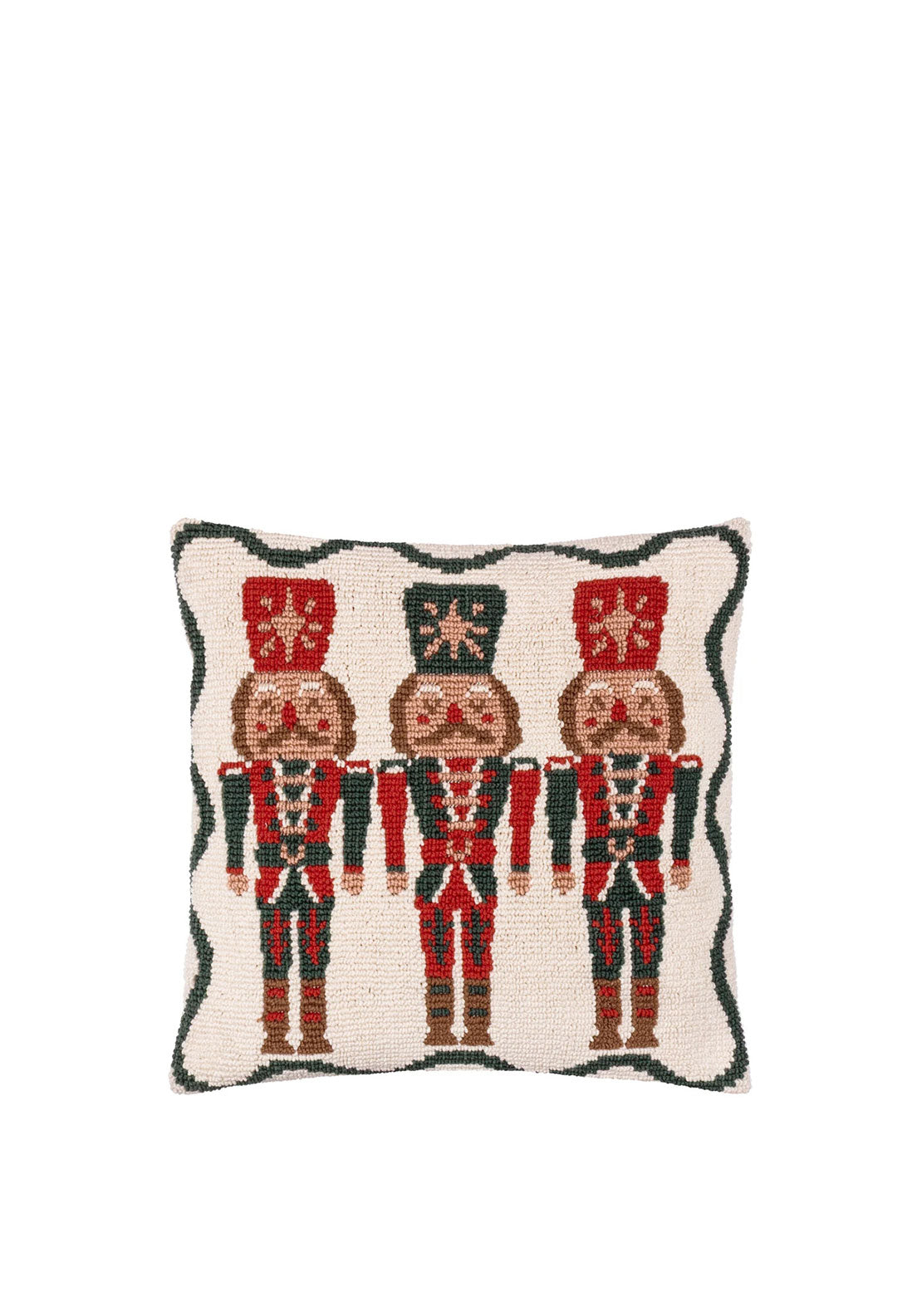NUTCRACKER TRIO 45 X 45 FEATHER CUSHION MULTI