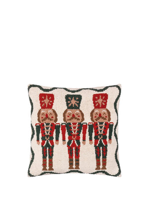 NUTCRACKER TRIO 45 X 45 FEATHER CUSHION MULTI