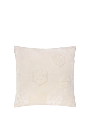 SNOWFLAKES FAUX FUR CUSHION