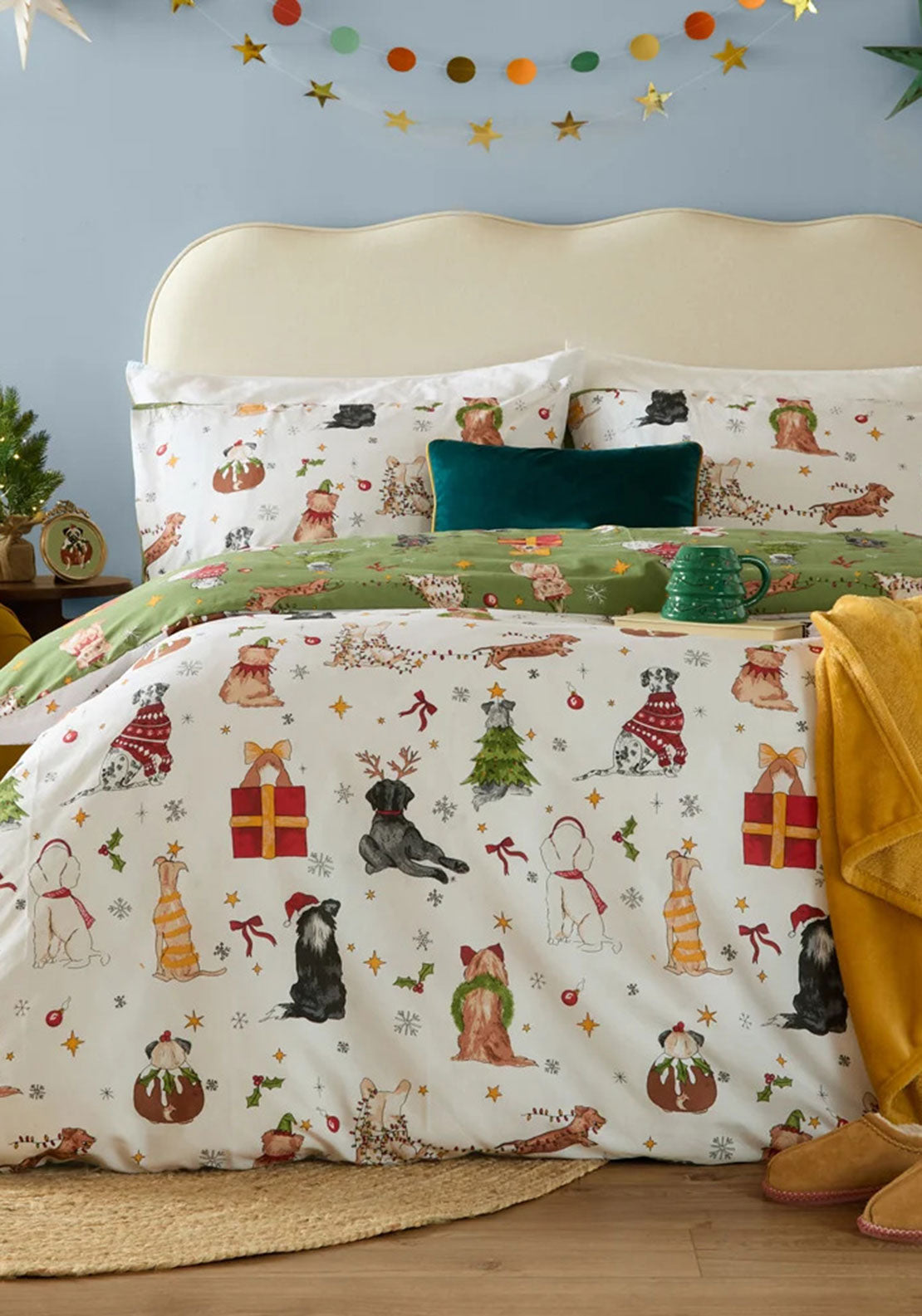 CHRISTMAS PAWTY REVERSIBLE DS DB