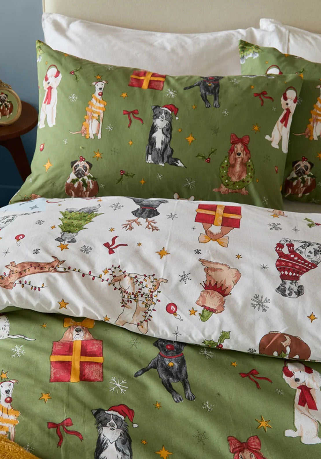 CHRISTMAS PAWTY REVERSIBLE DS DB
