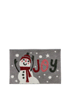 Fusion Festive Snowman Bathmat, Multi