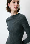 Grace & Mila Alexandra Long Knit Dress, Grey