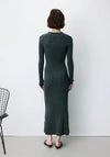 Grace & Mila Alexandra Long Knit Dress, Grey