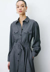 Grace & Mila Arella Long Shirt Dress, Grey