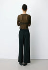 Grace & Mila One Size Noblesse Wide Leg Trousers, Black