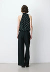 Grace & Mila Nilay Tailored Wide Leg Trousers, Black
