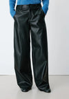 Grace & Mila Alfie Faux-Leather Trousers, Black