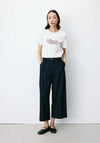 Grace & Mila Atlantis Tailored Wide Leg Trousers, Navy