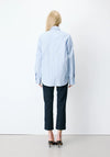 Grace & Mila Athena Pinstriped Shirt, Blue
