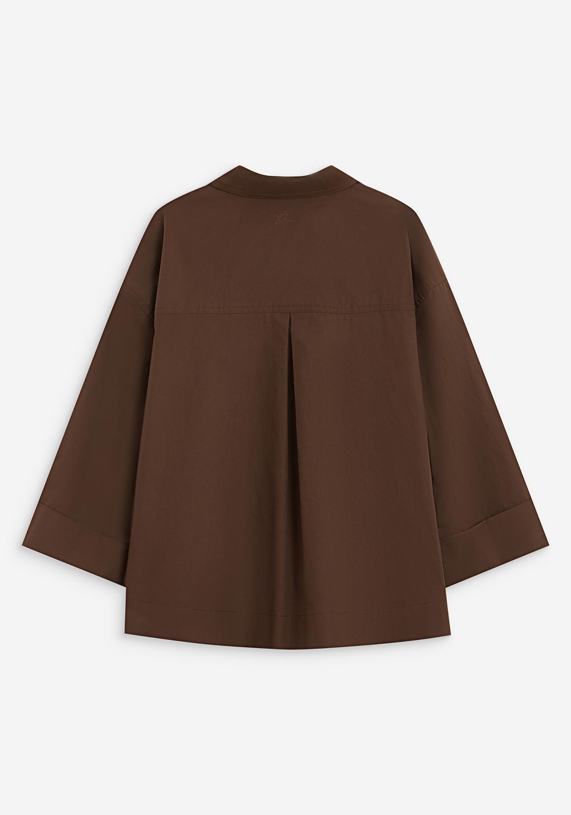 Grace & Mila Relaxed Shirt, Brown