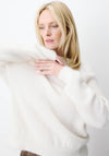 Grace & Mila Textured with Back Detail  Jumper, Cream