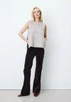 Grace & Mila Argan Sleeveless Sweater, Grey