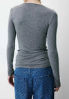 Grace & Mila Alkias Long Sleeve Top, Grey