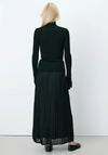 Grace & Mila Alfred Ribbed Knit Top, Black