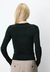 Grace & Mila Azul V-Neckline Top, Black
