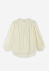 Grace & Mila V-Neck Blouse, Cream