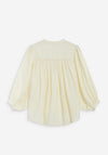 Grace & Mila V-Neck Blouse, Cream