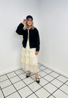 Pieces Cannie Bomber Jacket, Black