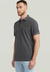 G-Star Raw Dunda Overdyed Slim Polo Shirt, Grey