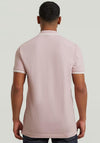 G-Star Raw Dunda Slim Stripe Collar Polo Shirt, Burnished Lilac