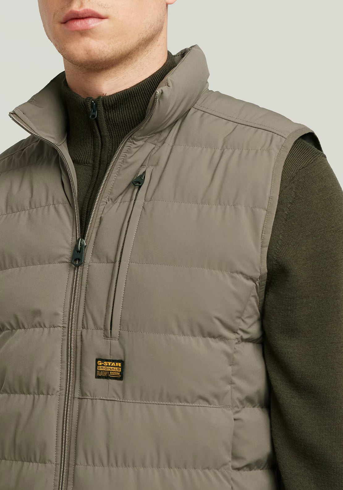 G-Star Raw Foundation Liner Gilet, Greige