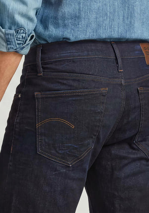 G-Star Raw 3301 Tapered Jeans, Dark Denim