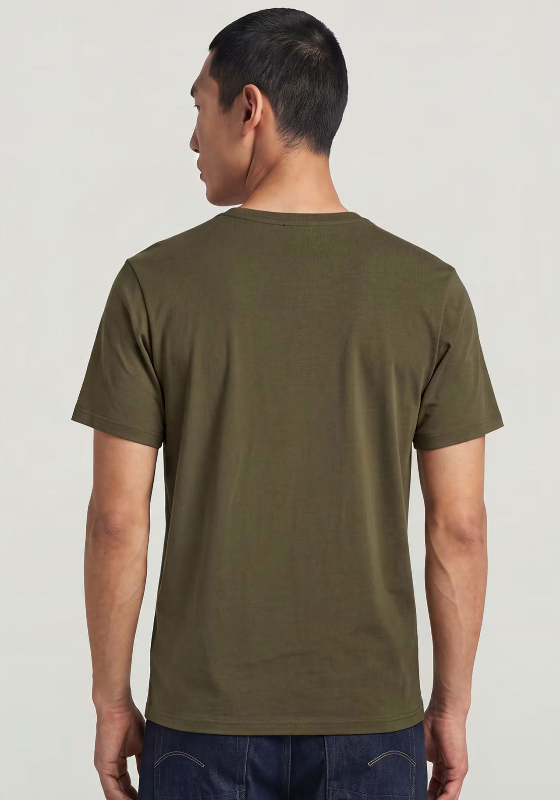 G-Star Raw Base Slim T-Shirt, Dark Khaki