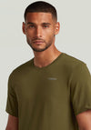 G-Star Raw Base Slim T-Shirt, Dark Olive