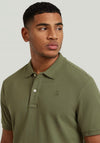 G-Star Raw Dunda Slim Polo Shirt, Clover Green
