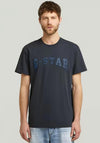 G-Star Raw Felt Logo T-Shirt, Dark Blue