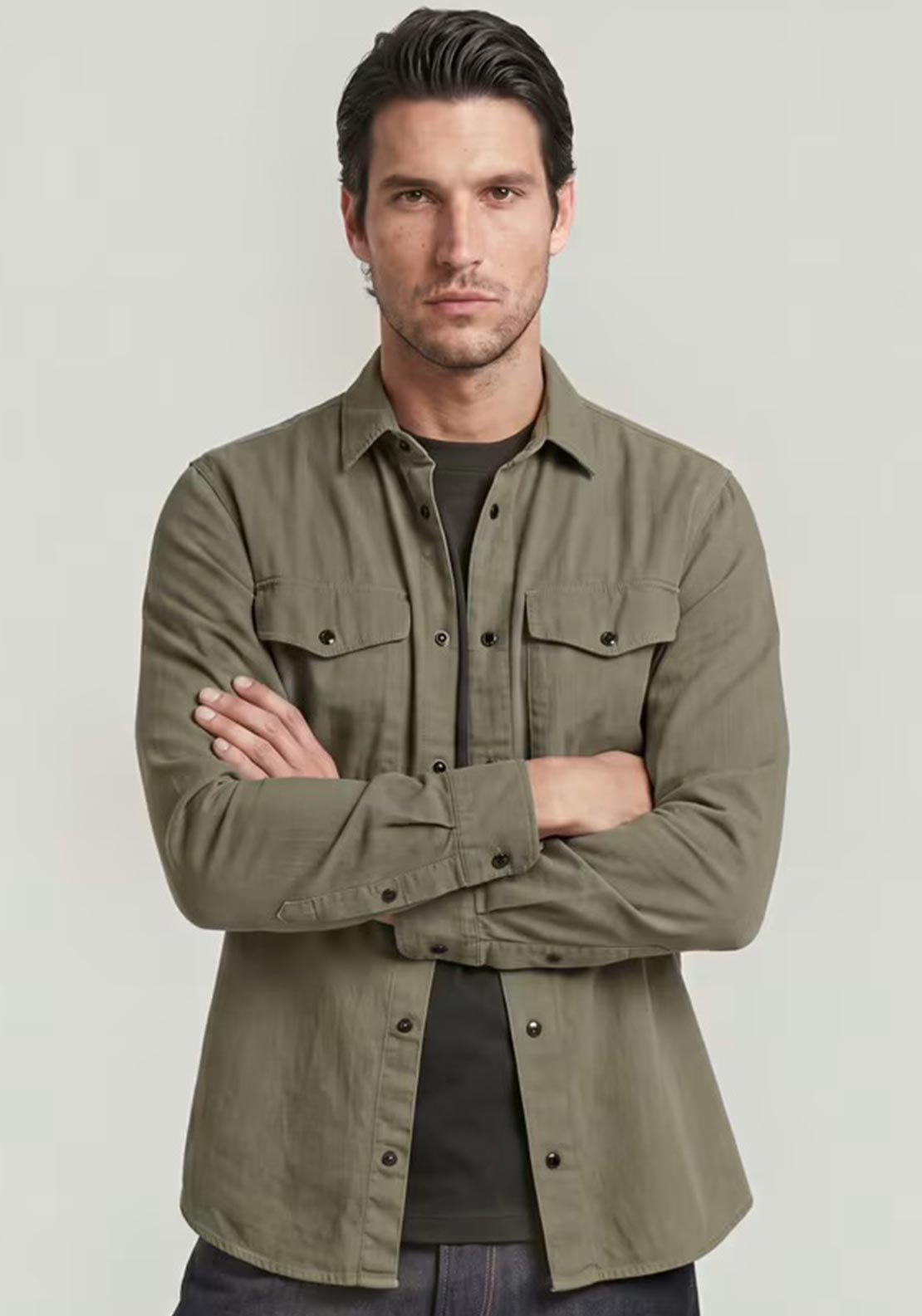 G-Star Marine Slim Shirt, Shamrock Green