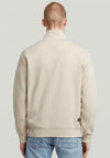 G-Star Raw Premium Core Half Zip Sweatshirt, Ecru