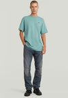 G-Star Raw Ventura Script Graphic T-Shirt, Mineral Blue