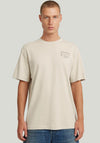 G-Star Raw Ventura Script Graphic T-Shirt, Ecru