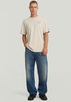 G-Star Raw Ventura Script Graphic T-Shirt, Ecru