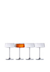 ALTO COCKTAIL MARTINI SAUCER  SET OF 4