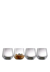 Galway Crystal Set of 4 Solus Tumbler Glasses