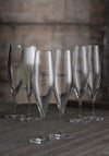 CHEERS CHAMPAGNE PROSECCO FLUTES SET OF 6