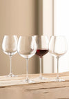 Galway Crystal Set of 4 Solus Goblet Glasses