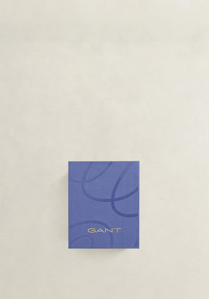 Gant 2-Pack Dot & Rib Socks Gift Box, Navy & Green