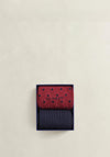 Gant 2-Pack Dot & Rib Socks Gift Box, Plumped Red & Navy