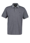 Gant 2 Tone Polo Shirt, Evening Blue