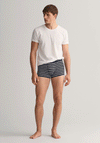 Gant 3 Pack Logo Cotton Stretch Trunks, Eggshell